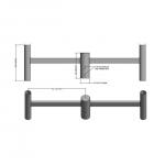 Twin Sphere Bracket CRS-2
