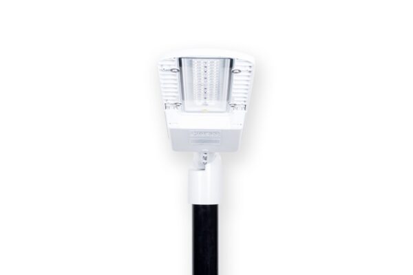 E 951 LANTERN 55 WATT LED 34MM TO 42MM SIDE ENTRY & UNIVERSAL 76MM POST TOP BRACKET